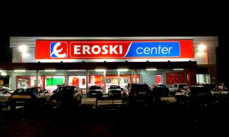 Eroski Center store front.
