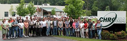Chroma Technology Corp, a 100% employed owned optical filter business in Bellows Falls, Vermont. Photo from www.chroma.com