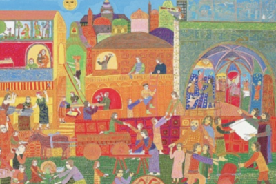 Building the City by John August Swanson