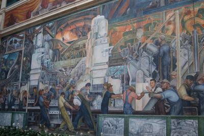 Detroit Industry Mural by Deigo Rivera. Photo by flickr user ashleystreet. CC BY 2.0