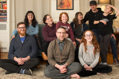 Several households—11 people total—bought a house in Hartford, Connecticut. “It was the idea of sort of creating a new world we want to live in,” Laura Rozza says. Photo by Chris Marion.