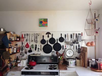 Kitchen at 12th Moon Cooperative House