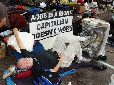Occupy Wall Street Protester. via Wikipedia