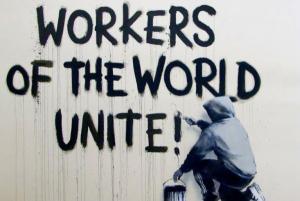 Graffiti art by Banksy