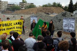 Photo by <a href="https://www.facebook.com/savethe12stparcelforthepeople" target="_blank">Save the E12th Parcel for the People</a>