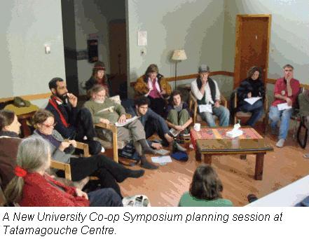 planning session at Tatamagouche Centre
