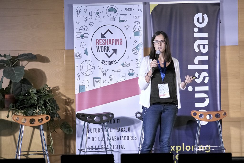 Anna Ginès i Fabrellas at Reshaping Work Barcelona