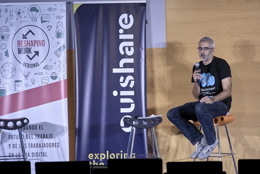 Ricard Espelt at Reshaping Work Barcelona