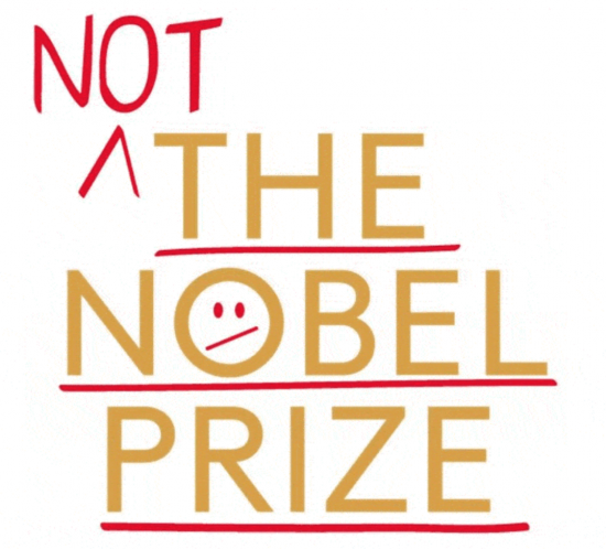 Not the Nobel Prize logo
