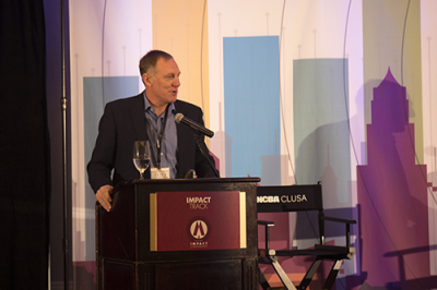 Brent Hueth presents on the State of the Co-op Economy at the Co-op IMPACT Conference this month.