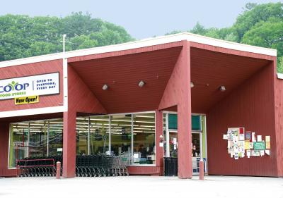 Outside of Hanover Co-op grocery store