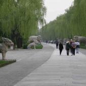 Ming Dynasty Tombs Spirit Way. Photo by Richard and Elaine Chambers. CC BY-SA 3.0